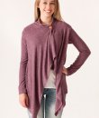 One Button Wrap Cardigan by Cherish