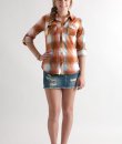 Plaid Button Down by Win Win