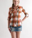 Plaid Button Down by Win Win