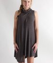 Sleeveless Turtleneck Dress by HYFVE