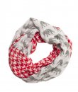 Houndstooth Elephant Infinity Scarf by Life Is Beautiful