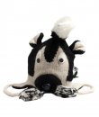 Sarge The Skunk Pilot Hat by Delux Knitwits