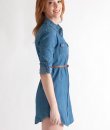 Chambray Shirt Dress by Timing