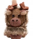 Manny The Moose Earmuffs by Delux Knitwits