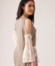 Lace Bell Sleeve Blouse by Umgee USA