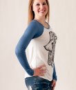 Elephant Hamsa Raglan by Bear Dance