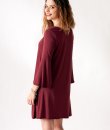 Bell Sleeve Criss-Cross Dress by Cherish