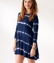 Striped Tie-Dye Dress by Cherish