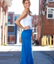 Tie Dye Maxi Skirt by Promesa