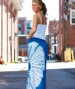 Tie Dye Maxi Skirt by Promesa