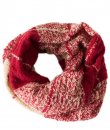 Plaid Knit Infinity Scarf by Love of Fashion