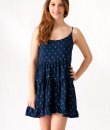 Anchor Print Tiered Dress by Ocean Drive