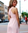 Sleeveless Cross Back Dress by Ya Los Angeles