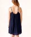 Embroidered Neckline Dress by TCEC