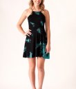 Tie Dye Fit And Flare Dress by Bear Dance