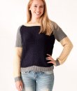 Color Block Sweater by She and Sky