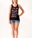 Cat Life Tank Top by Bear Dance