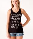 Cat Life Tank Top by Bear Dance