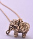 Elephant Pendant Necklace