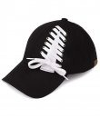 Black Laced Baseball Cap by C.C.