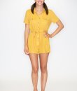 Button Down Romper by Timing