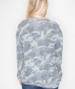 Camouflage Pullover Top by Cherish