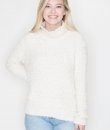 Furry Popcorn Knit Sweater by Cozy Casual