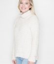 Furry Popcorn Knit Sweater by Cozy Casual