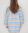 Oversized Plaid Shacket by Timing