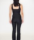 Front Zipper Denim Overalls by Emory Park