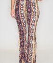 Boho Print Flared Pants by Bear Dance