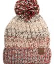 C.C. Beige Cuffed Lined Beanie