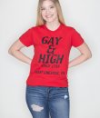 Gay and High Fitted Tee by May 23