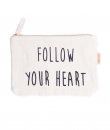 Follow Your Heart Pouch by Love of Fashion