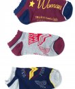 Wonder Woman Ankle Socks Set by Bioworld