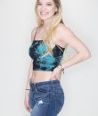 Tie-Dye Crop Top by Bear Dance