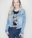 Raw Cut Denim Jacket by C'est Toi