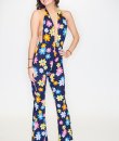 Daisy Print Jumpsuit by Bear Dance