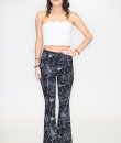 Spiderweb Bell Bottom Pants by Bear Dance