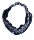 Black Paisley Headband by Ellas