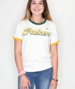 Green Bay Packers Retro Ringer Tee by Junk Food