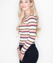 Striped Crop Top by Bear Dance