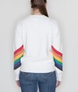 Shimmer Rainbow Stripe Sweater by Racheal