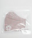 Pink Plaid Face Mask by She and Sky