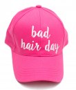 Hot Pink Bad Hair Day Cap by C.C.