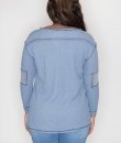 Stonewashed Thermal Top by She and Sky