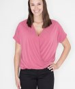 V-Neck Wrap Top by Cherish