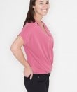 V-Neck Wrap Top by Cherish