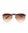 Brown Lens Aviator Sunglasses by Ocean and Land