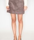 Double Pocket Corduroy Skirt by Timing